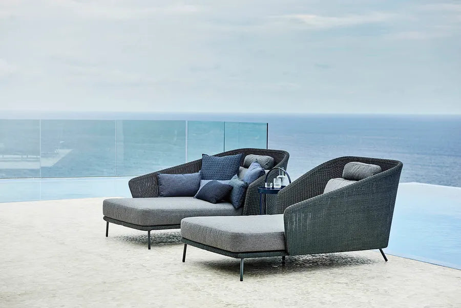 Mega Daybed, højre, inkl. hyndesæt fra Cane-line - 3 - Jacobsen Plus