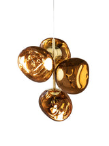 Melt Chandelier Mini fra Tom Dixon - Gold - Jacobsen Plus