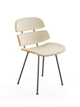 Midas stol, creme læder fra Naver Collection - 2 - Jacobsen Plus