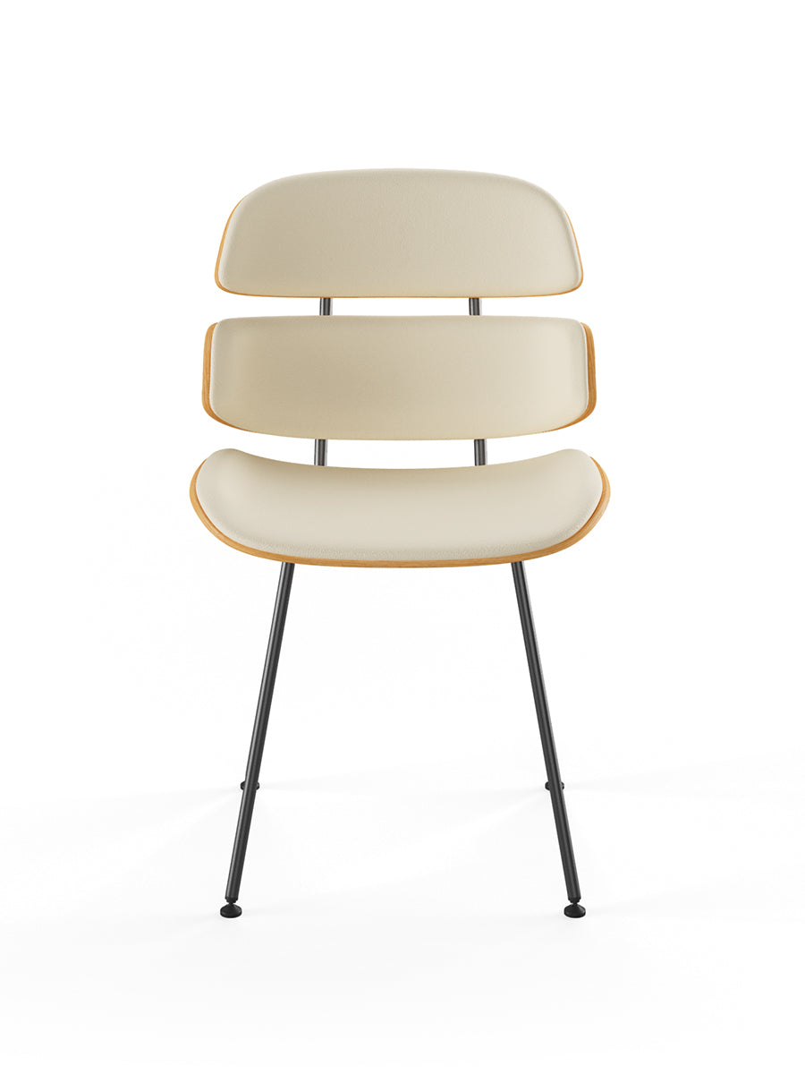 Midas stol, creme læder fra Naver Collection - 1 - Jacobsen Plus