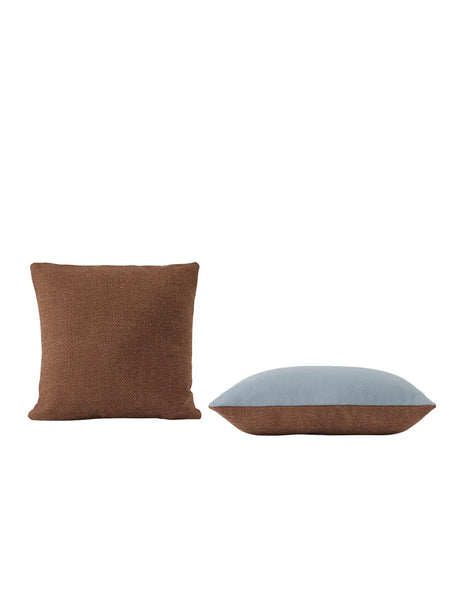 Mingle Kissen, 45 x 45 cm von Muuto - Kupferbraun - Hellblau - Jacobsen Plus