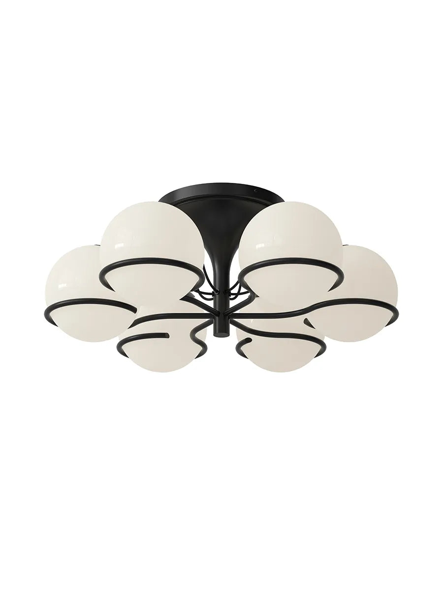 Model 2042/6 Deckenleuchte von Astep - Schwarz - Jacobsen Plus