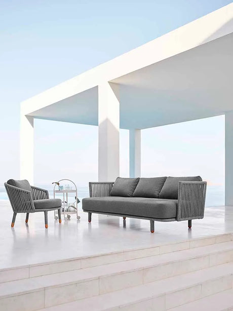 Moments 3 pers. Sofa inkl. Kissen von Cane-line - 4 - Jacobsen Plus