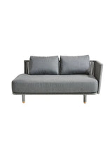 Moments 2 pers. Sofa venstre inkl. hynder fra Cane-line - 1 - Jacobsen Plus