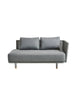 Moments 2 pers. Sofa venstre inkl. hynder fra Cane-line