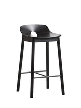 Mono Barhocker von Woud - Lav (Sitzhöhe 65 cm) / Schwarz - Jacobsen Plus