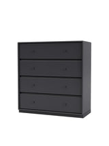 1125 kommode inkl. sokkel fra Montana - Anthracite / Sokkel 3 cm - Jacobsen Plus