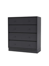 1125 kommode inkl. sokkel fra Montana - Anthracite / Sokkel 7 cm - Jacobsen Plus