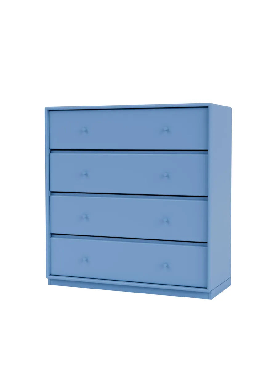 1125 kommode inkl. sokkel fra Montana - Azure / Sokkel 3 cm - Jacobsen Plus