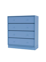 1125 kommode inkl. sokkel fra Montana - Azure / Sokkel 7 cm - Jacobsen Plus