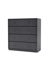 1125 kommode inkl. sokkel fra Montana - Coal / Sokkel 3 cm - Jacobsen Plus