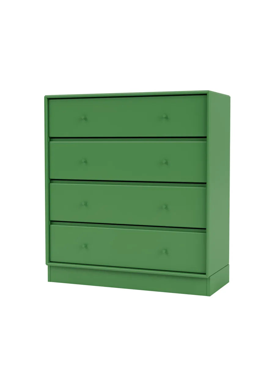 1125 kommode inkl. sokkel fra Montana - Parsley / Sokkel 7 cm - Jacobsen Plus