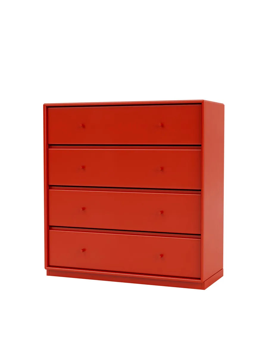 1125 kommode inkl. sokkel fra Montana - Rosehip / Sokkel 3 cm - Jacobsen Plus