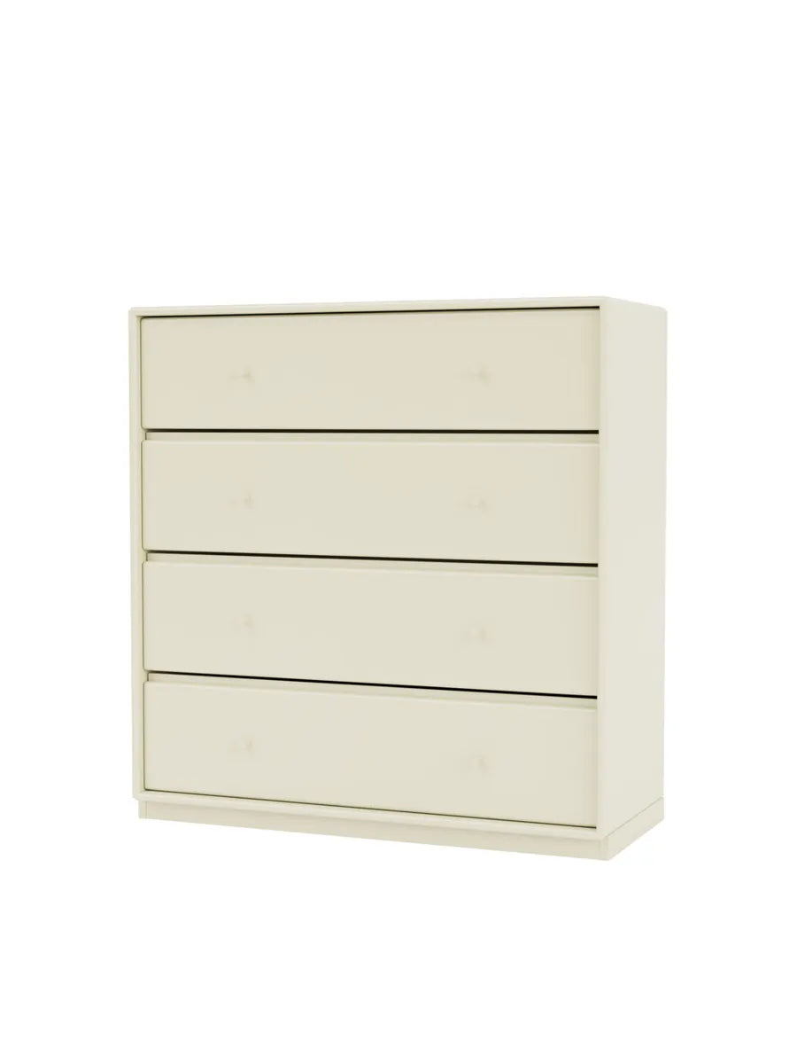 1125 kommode inkl. sokkel fra Montana - Vanilla / Sokkel 3 cm - Jacobsen Plus