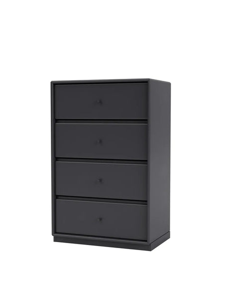 1143 skuffemodul inkl sokkel fra Montana - Anthracite / Sokkel 3 cm / 30 cm - Jacobsen Plus