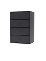 1143 skuffemodul inkl. ophæng fra Montana - Anthracite / 38 cm - Jacobsen Plus