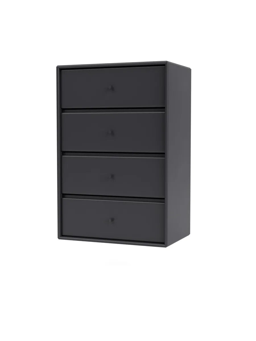 1143 skuffemodul inkl. ophæng fra Montana - Anthracite / 30 cm - Jacobsen Plus