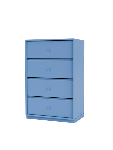 1143 skuffemodul inkl sokkel fra Montana - Azure / Sokkel 3 cm / 38 cm - Jacobsen Plus