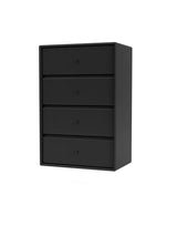 1143 skuffemodul inkl. ophæng fra Montana - Black / 38 cm - Jacobsen Plus