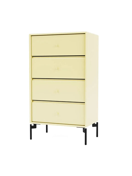 1143 skuffemodul inkl. ben fra Montana - Camomile / Black / 38 cm - Jacobsen Plus
