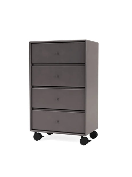 1143 skuffemodul inkl. hjul fra Montana - Coffee / 30 cm - Jacobsen Plus