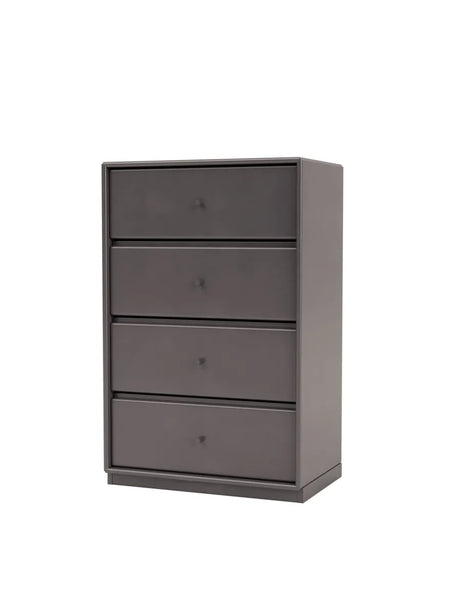 1143 skuffemodul inkl sokkel fra Montana - Coffee / Sokkel 3 cm / 38 cm - Jacobsen Plus