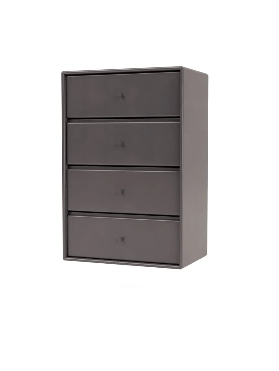 1143 skuffemodul inkl. ophæng fra Montana - Coffee / 30 cm - Jacobsen Plus