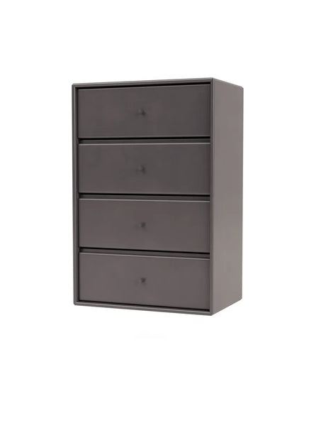 1143 skuffemodul inkl. ophæng fra Montana - Coffee / 38 cm - Jacobsen Plus