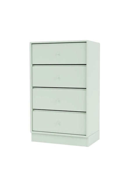 1143 skuffemodul inkl sokkel fra Montana - Mist / Sokkel 7 cm / 30 cm - Jacobsen Plus