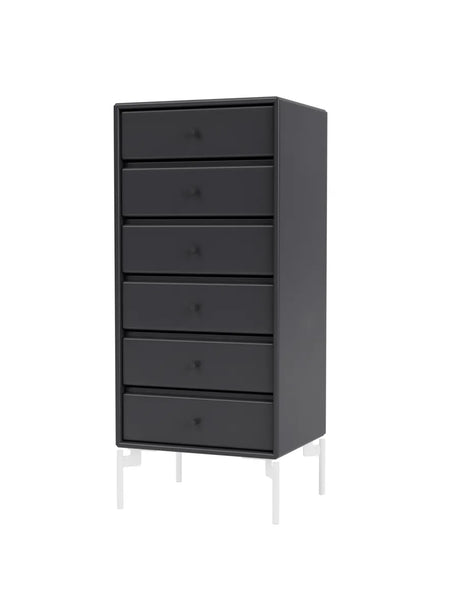 1362 Skuffemodul inkl. ben fra Montana - Anthracite / Snow - Jacobsen Plus