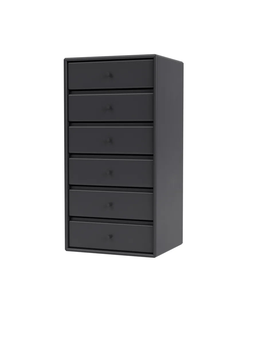 1362 Skuffemodul inkl. ophæng fra Montana - Anthracite - Jacobsen Plus