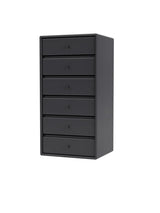 1362 Skuffemodul inkl. ophæng fra Montana - Anthracite - Jacobsen Plus