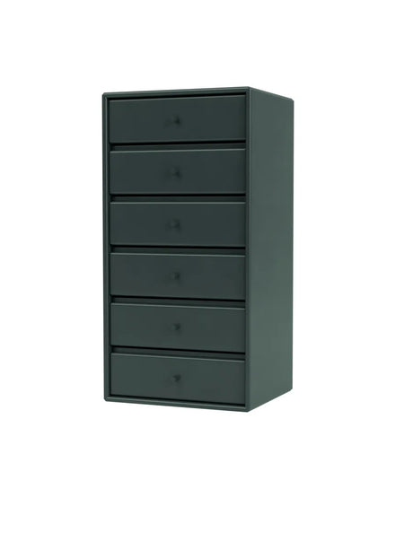 1362 Skuffemodul inkl. ophæng fra Montana - Black Jade - Jacobsen Plus