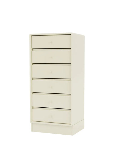 1362 Skuffemodul inkl. sokkel fra Montana - Vanilla / Sokkel 7 cm - Jacobsen Plus