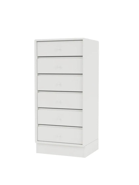 1362 Skuffemodul inkl. sokkel fra Montana - White / Sokkel 7 cm - Jacobsen Plus