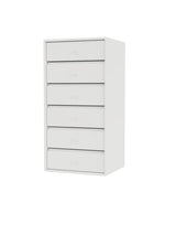 1362 Skuffemodul inkl. ophæng fra Montana - White - Jacobsen Plus