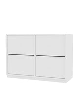 4124 Kommode inkl. Sockel von Montana - Neu Weiß / Sockel 3 cm - Jacobsen Plus