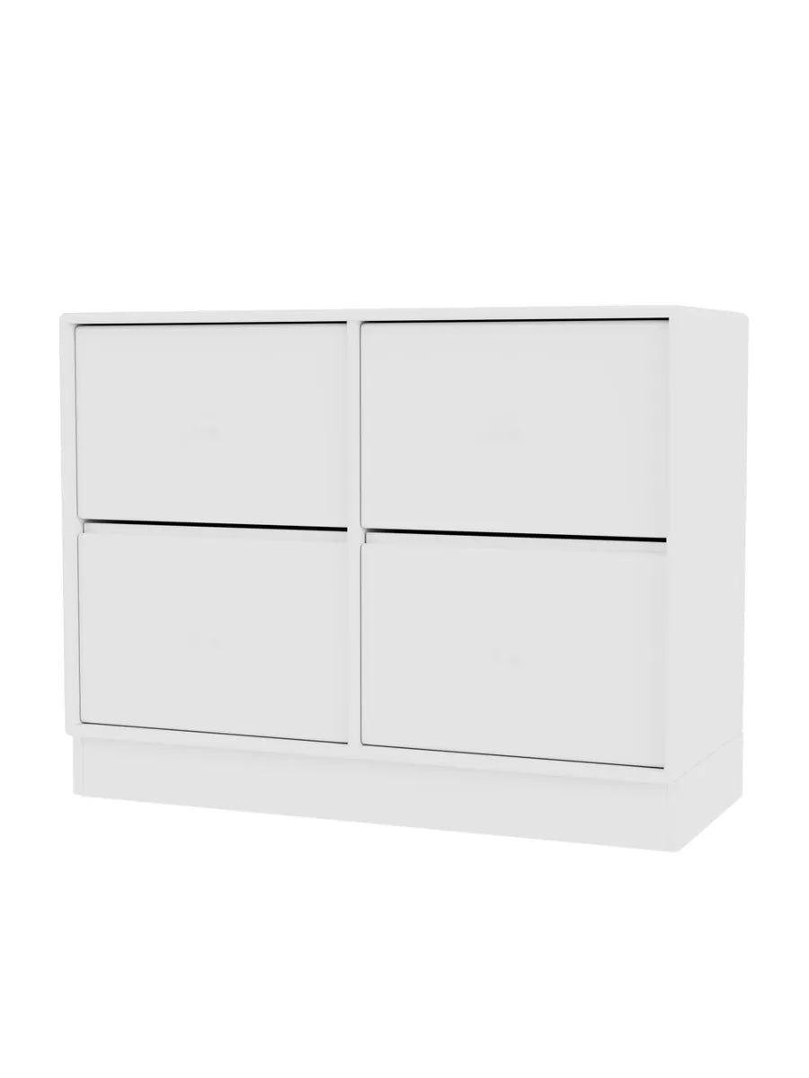 4124 Kommode inkl. Sockel von Montana - Neu Weiß / Sockel 7 cm - Jacobsen Plus