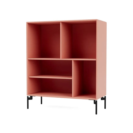 1619 Regal, inkl. Beine von Montana - Rhabarber / Inkl. Beine - Schwarz - Jacobsen Plus