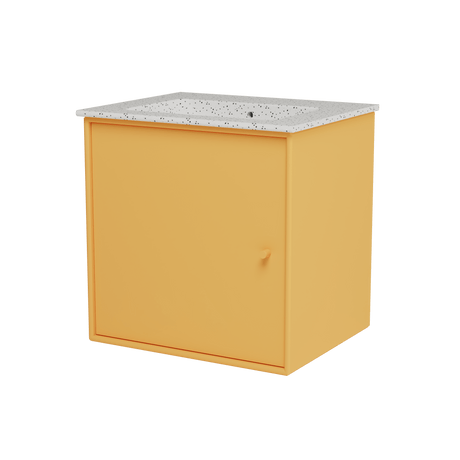 Montana Basin SU0801 – Badmodul mit Waschbecken, 48 cm - Clay - Jacobsen Plus