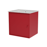 Montana Basin SU0801 – badmodul med vask, 48 cm - Beetroot - Jacobsen Plus