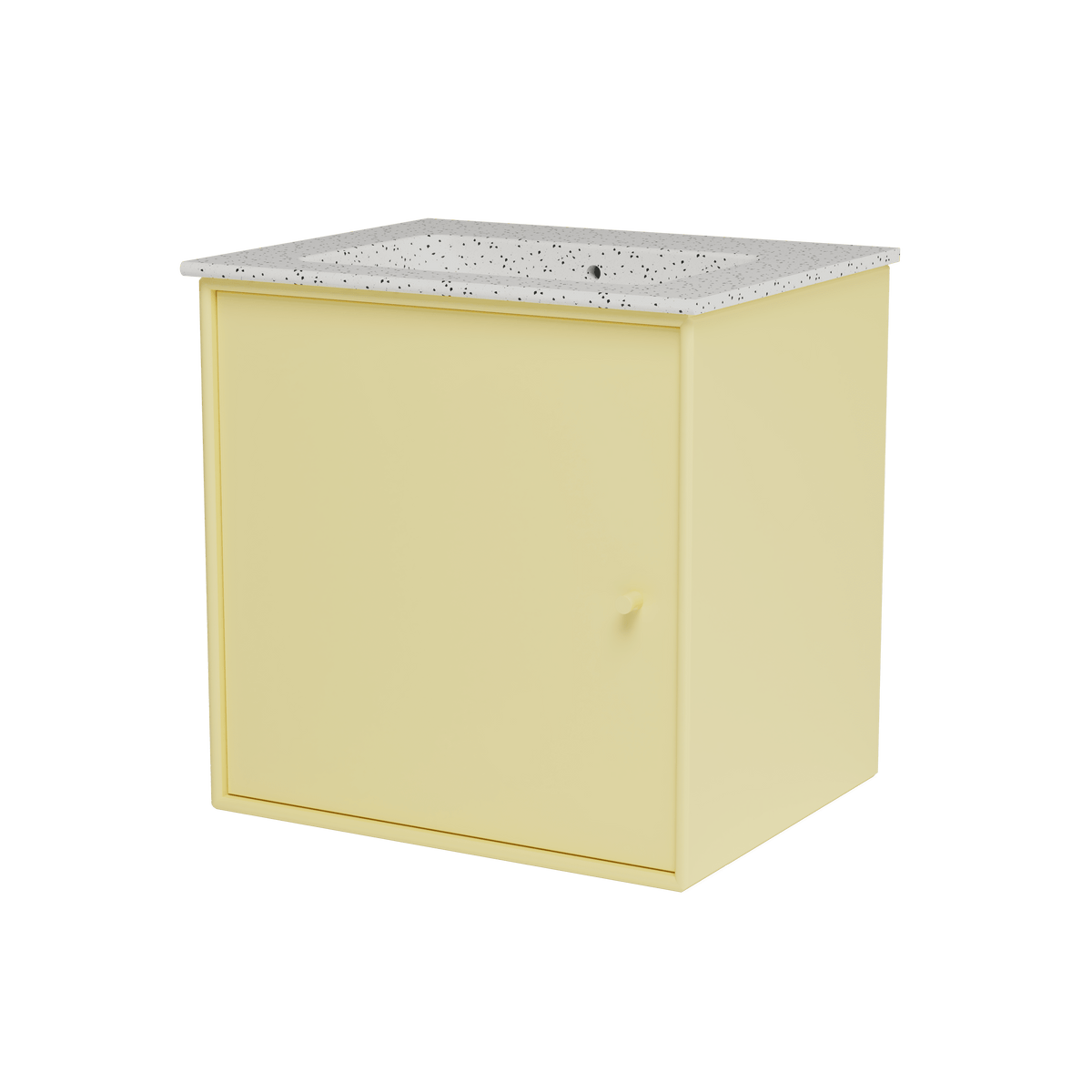 Montana Basin SU0801 – badmodul med vask, 48 cm - Camomile - Jacobsen Plus