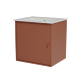 Montana Basin SU0801 – badmodul med vask, 48 cm - Hazelnut - Jacobsen Plus