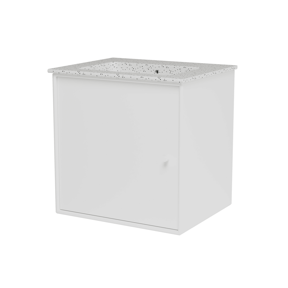 Montana Basin SU0801 – badmodul med vask, 48 cm - New white - Jacobsen Plus