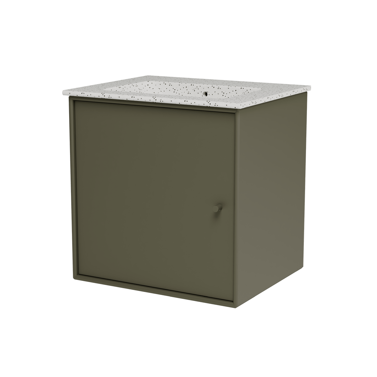 Montana Basin SU0801 – badmodul med vask, 48 cm - Oregano - Jacobsen Plus