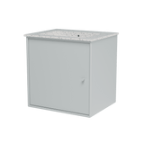 Montana Basin SU0801 – badmodul med vask, 48 cm - Oyster - Jacobsen Plus