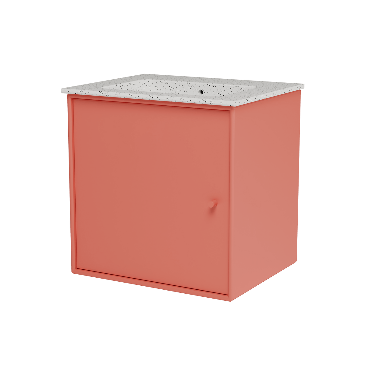 Montana Basin SU0801 – badmodul med vask, 48 cm - Rhubarb - Jacobsen Plus