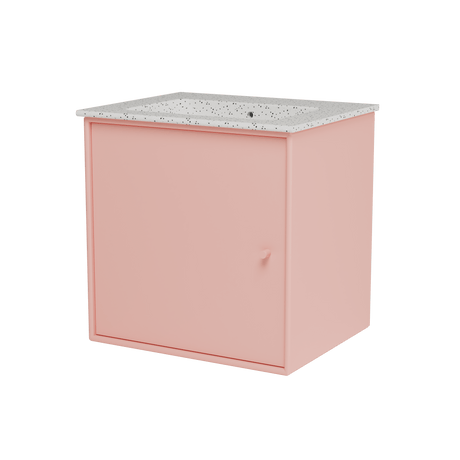 Montana Basin SU0801 – Badmodul mit Waschbecken, 48 cm - Clay - Jacobsen Plus