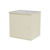 Montana Basin SU0801 – badmodul med vask, 48 cm - Vanilla - Jacobsen Plus