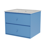Montana Basin SU1001 – badmodul med vask, 60 cm - Azure - Jacobsen Plus